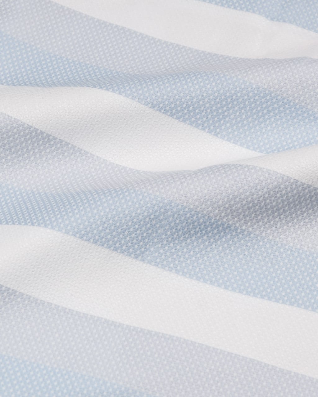 Classic Blue and White Striped 100% Cotton Yarn-Dyed Shirt