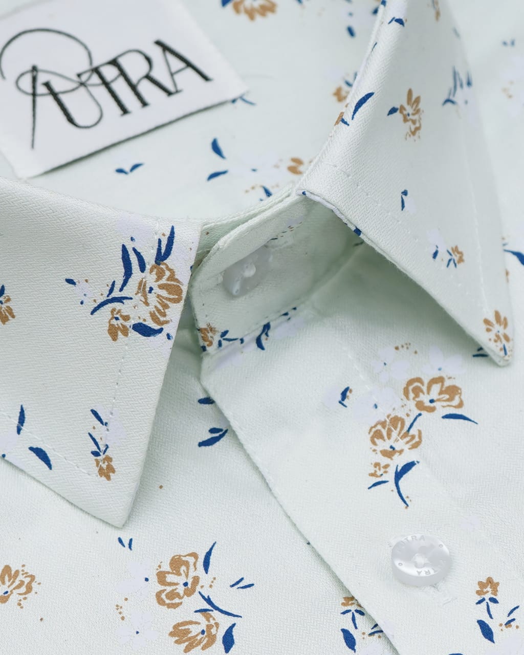 White shirt with Micro Prints