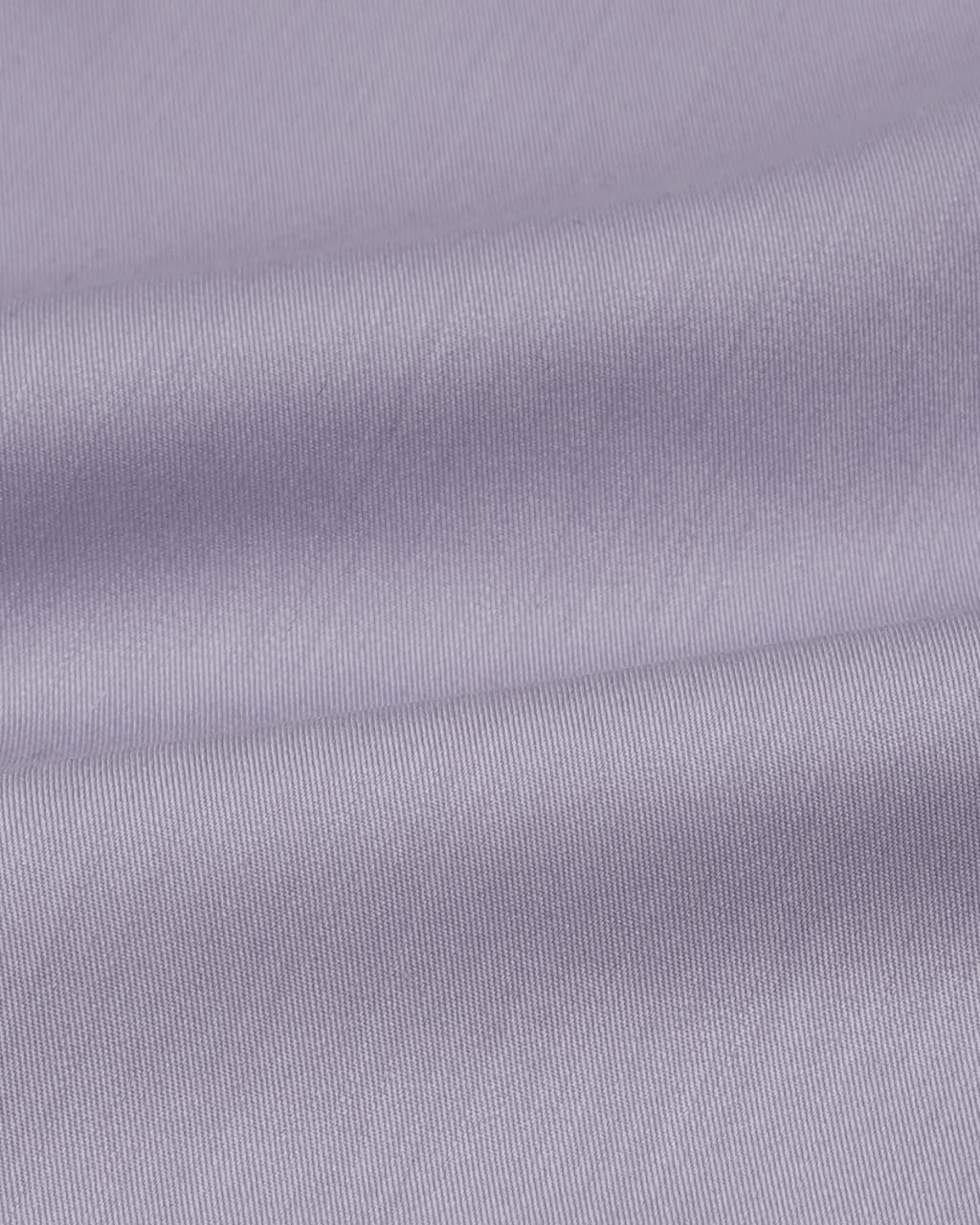 Men&#39;s Serene Lavender Polyester Cotton Solid Shirt