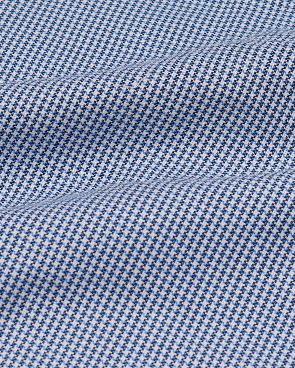 Navy Micro-Check Shirt