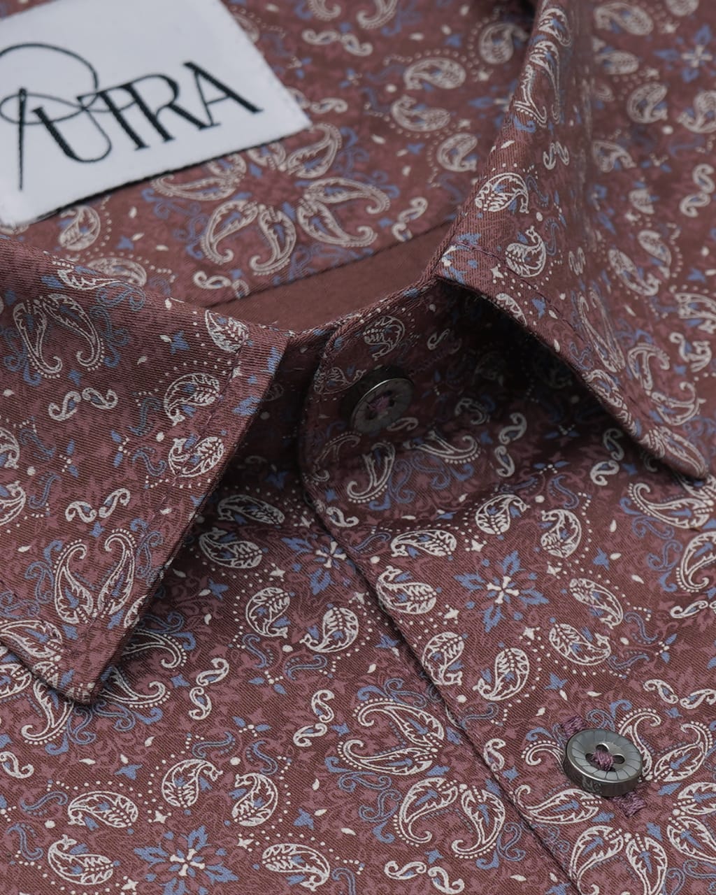 Mens bric Ethnic Motifs Printed Opaque Formal Shirt