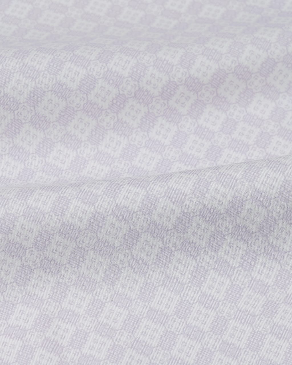 Lavender Geometric Lycra Shirt