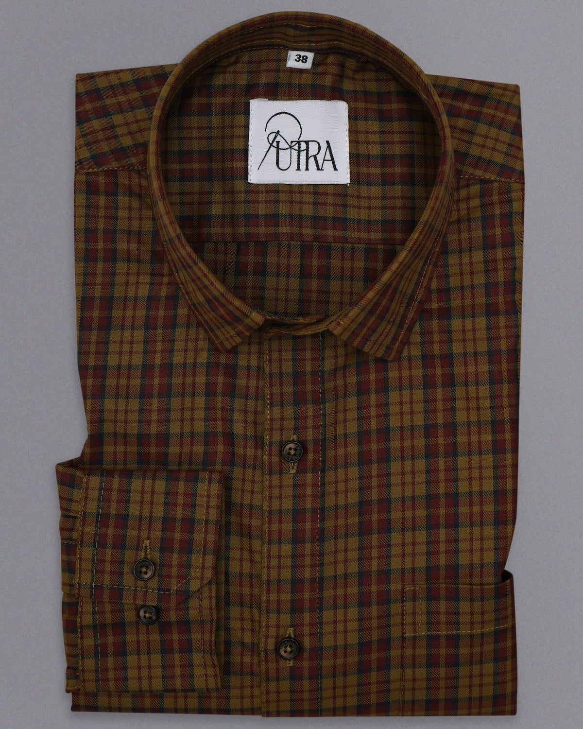 Classic Multicolour Plaid Yarn-Dyed Cotton Shirt