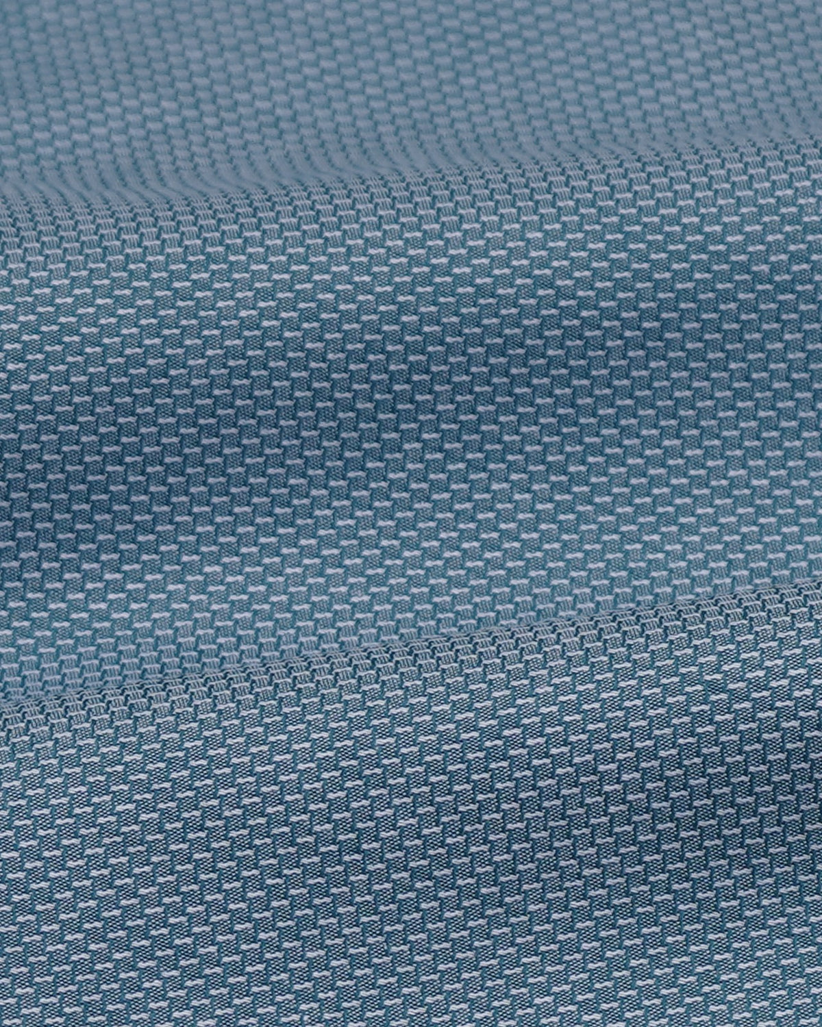 Refined Teal Textured 100% Cotton Yarn-Dyed Shirt