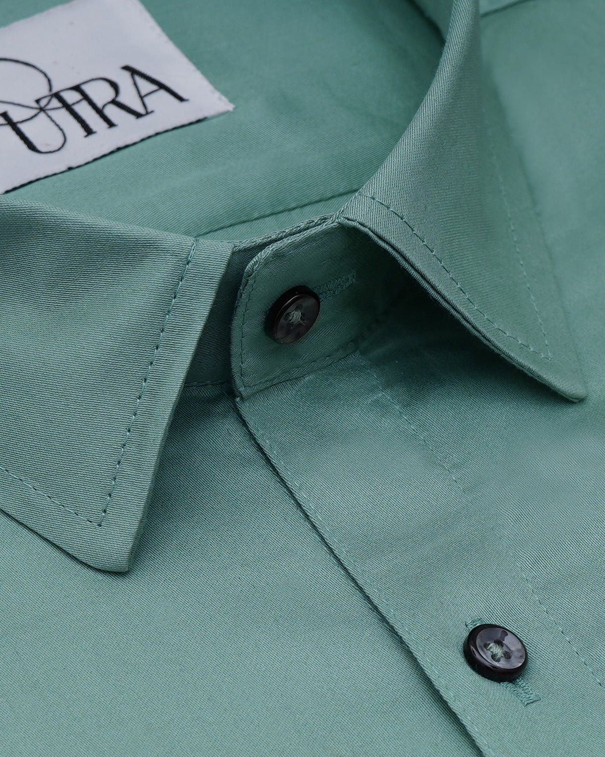 Sage Green Premium Solid Lycra Shirt