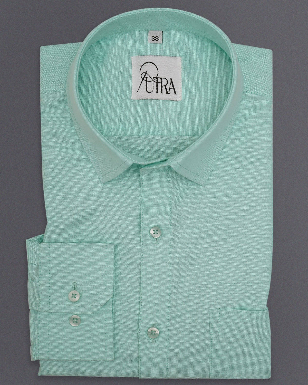 Classic Mint Green Oxford Cotton Shirt