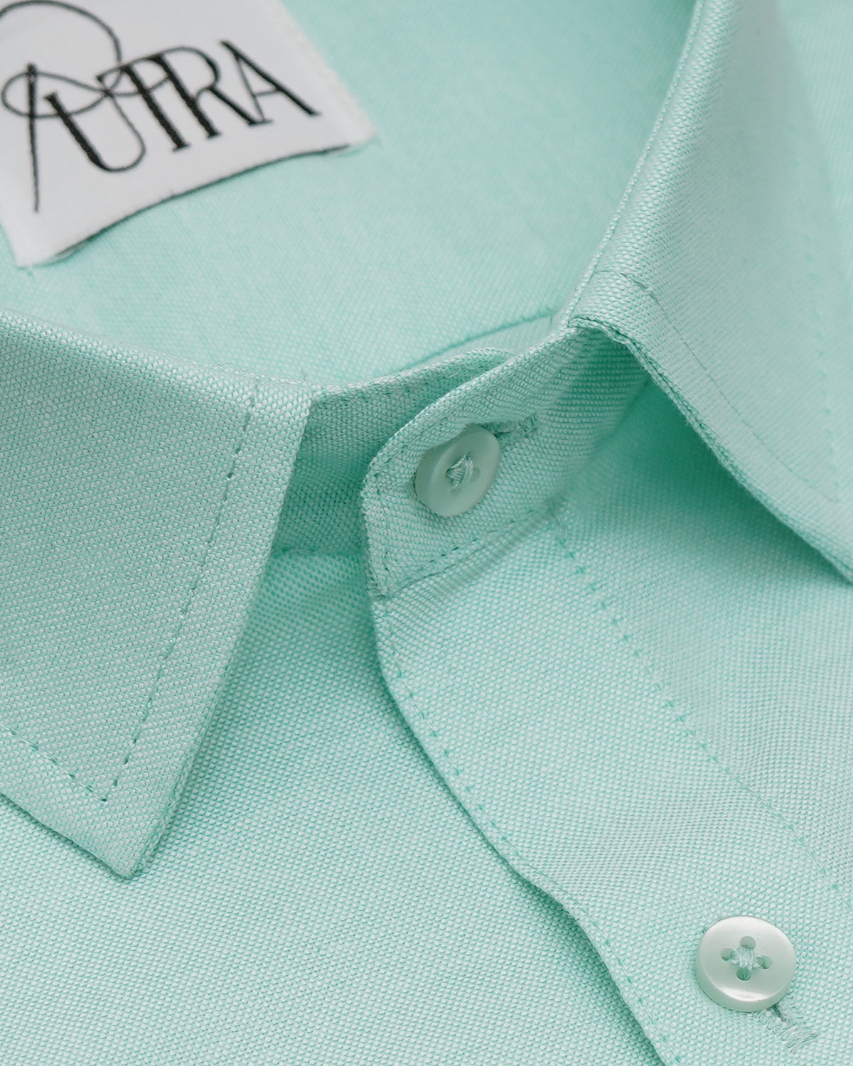 Classic Mint Green Oxford Cotton Shirt