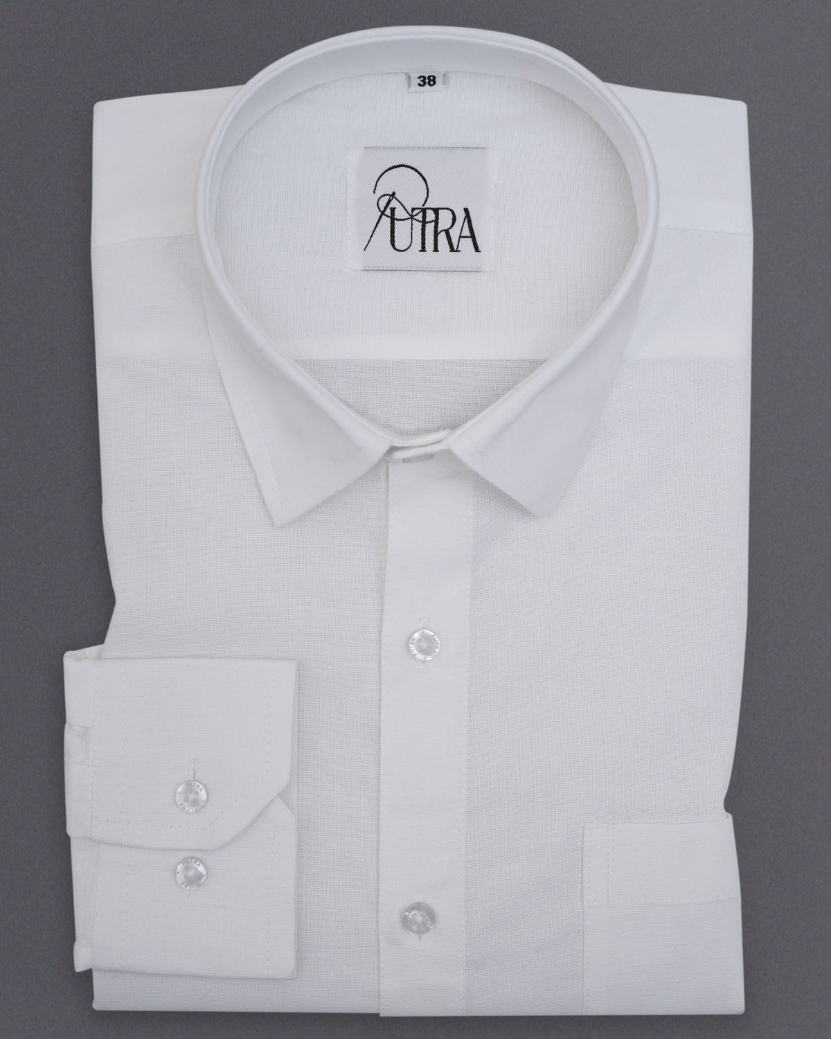 Classic White 100% Cotton Yarn-Dyed Shirt