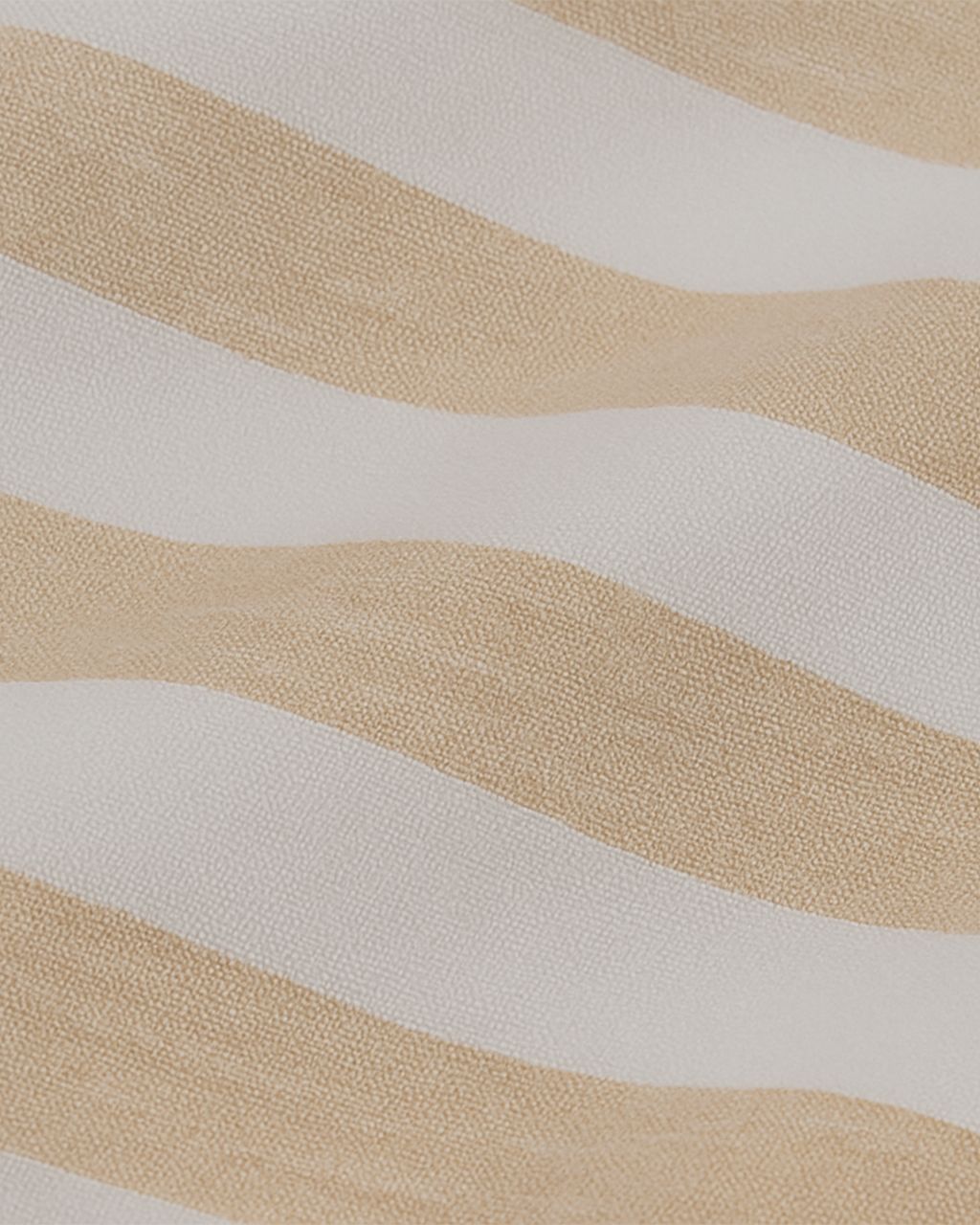 Men Premium Beige and White Striped Cotton Shirt