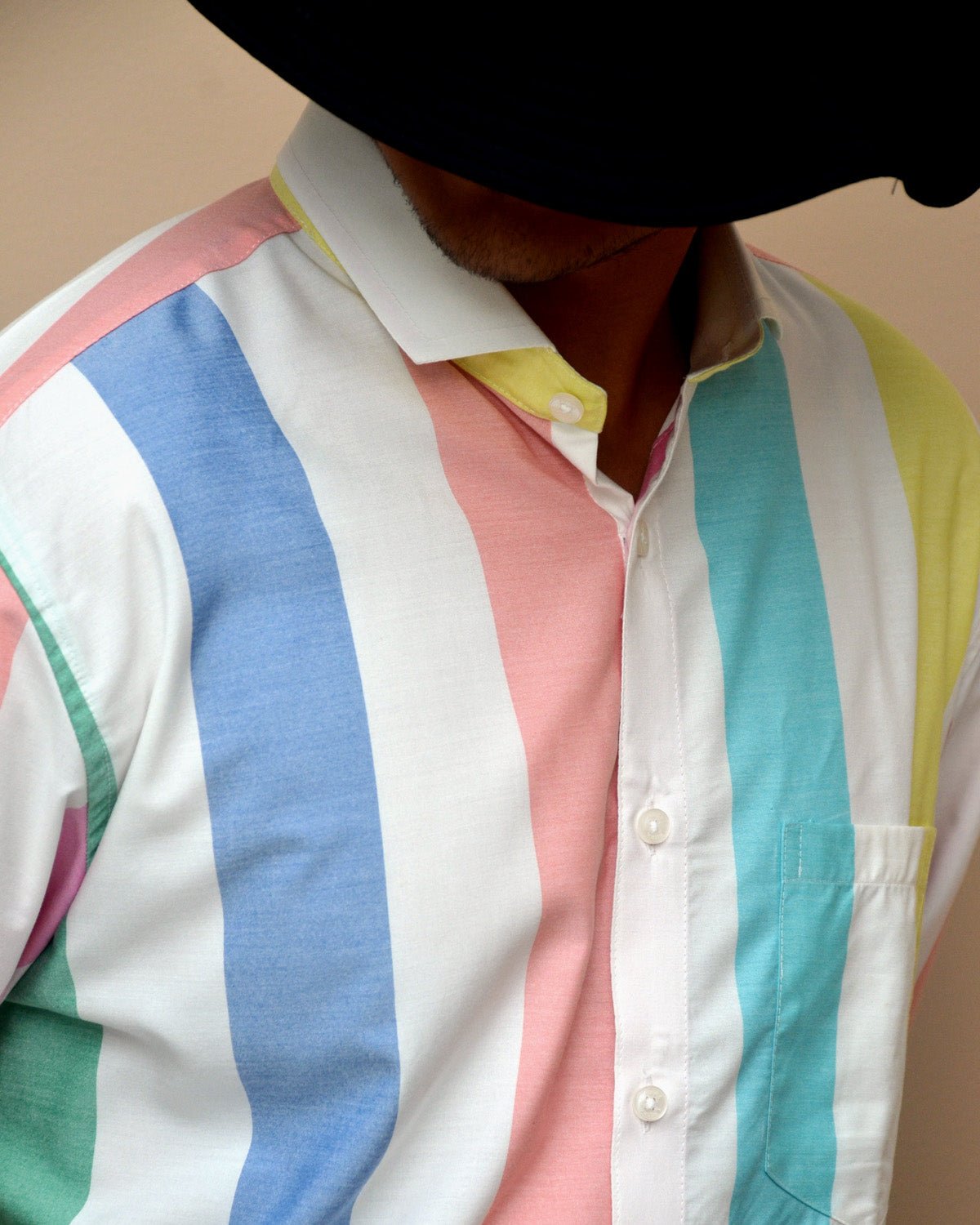 Men Multicoloured Slim fit Party Wear Shirt